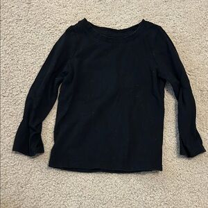 Cat & Jack Black Long Sleeve Tee for Kids